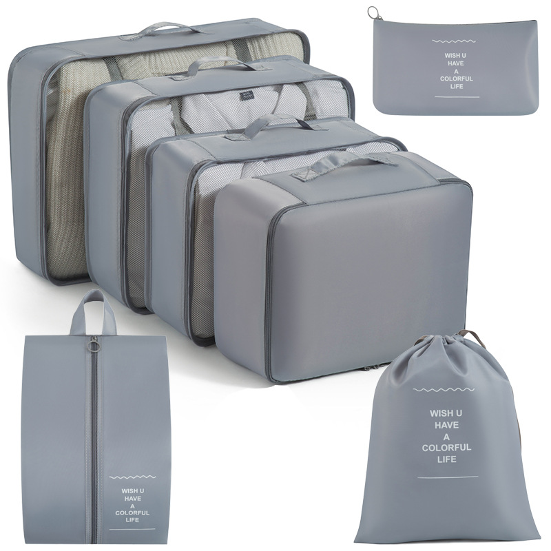 Seven sets of "upgrading" - Grey "Stamp 3 Packages"